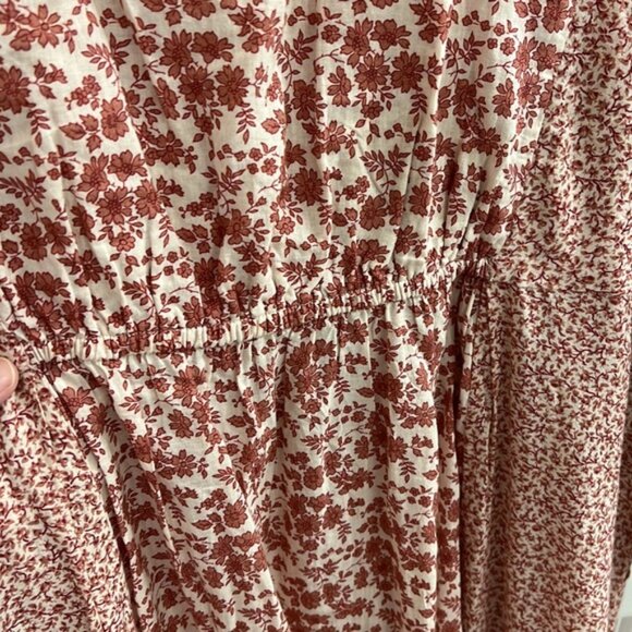 Hatch Maternity Pink floral maxi dress size 2 (Medium) - Picture 6 of 6